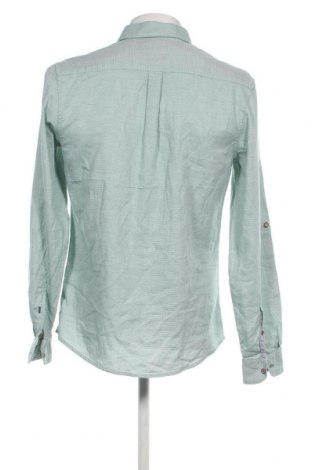 Herrenhemd Springfield, Größe M, Farbe Grün, Preis 16,70 €