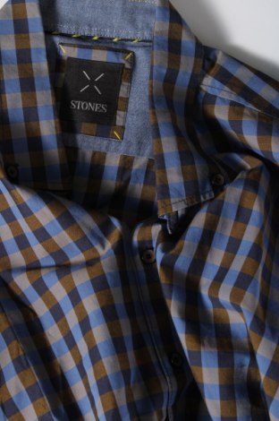 Ανδρικό πουκάμισο Stones, Μέγεθος XL, Χρώμα Πολύχρωμο, Τιμή 14,85 €