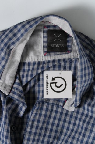 Herrenhemd Stones, Größe L, Farbe Mehrfarbig, Preis € 3,67