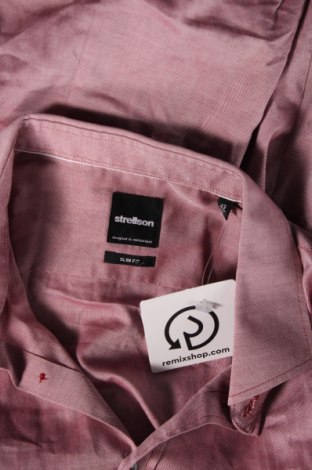 Ανδρικό πουκάμισο Strellson, Μέγεθος XL, Χρώμα Ρόζ , Τιμή 12,30 €