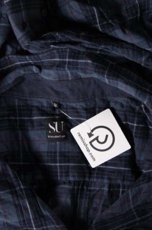Ανδρικό πουκάμισο Su, Μέγεθος 5XL, Χρώμα Μπλέ, Τιμή 17,94 €