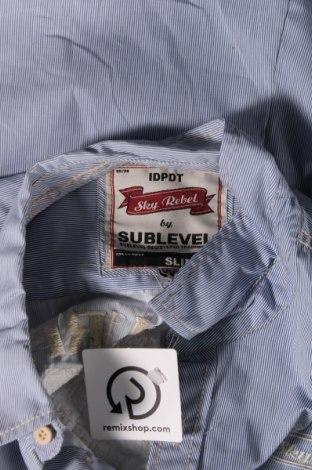 Ανδρικό πουκάμισο Sublevel, Μέγεθος XXL, Χρώμα Μπλέ, Τιμή 7,36 €