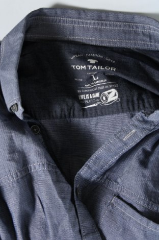 Ανδρικό πουκάμισο Tom Tailor, Μέγεθος L, Χρώμα Μπλέ, Τιμή 14,85 €