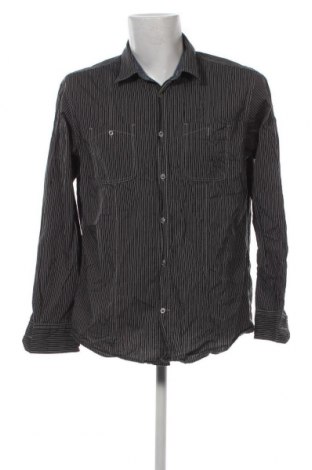 Ανδρικό πουκάμισο Tom Tailor, Μέγεθος L, Χρώμα Μαύρο, Τιμή 3,27 €