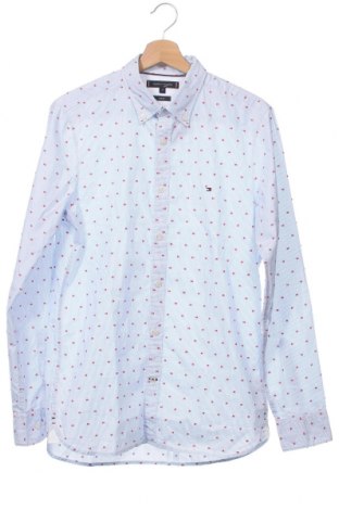 Мъжка риза Tommy Hilfiger, Размер M, Цвят Син, Цена 85,50 лв.