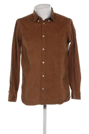 Ανδρικό πουκάμισο Tommy Hilfiger, Μέγεθος L, Χρώμα Καφέ, Τιμή 46,39 €