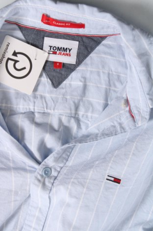 Cămașă de bărbați Tommy Jeans, Mărime S, Culoare Albastru, Preț 493,42 Lei