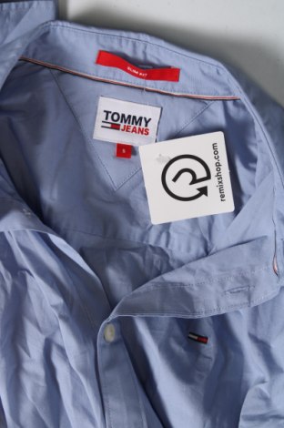 Мъжка риза Tommy Jeans, Размер S, Цвят Син, Цена 70,50 лв.