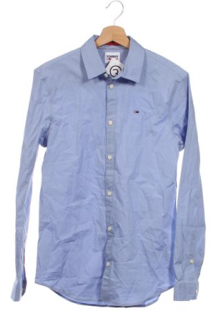 Ανδρικό πουκάμισο Tommy Jeans, Μέγεθος S, Χρώμα Μπλέ, Τιμή 30,93 €