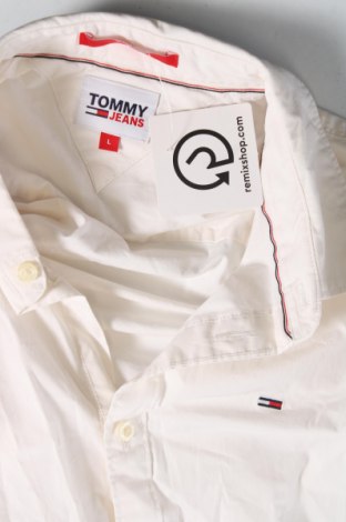 Pánská košile  Tommy Jeans, Velikost L, Barva Bílá, Cena  2 174,00 Kč