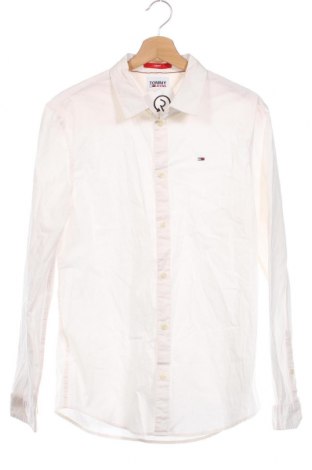 Мъжка риза Tommy Jeans, Размер L, Цвят Бял, Цена 90,00 лв.