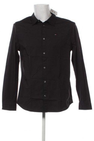 Мъжка риза Tommy Jeans, Размер XL, Цвят Черен, Цена 145,50 лв.
