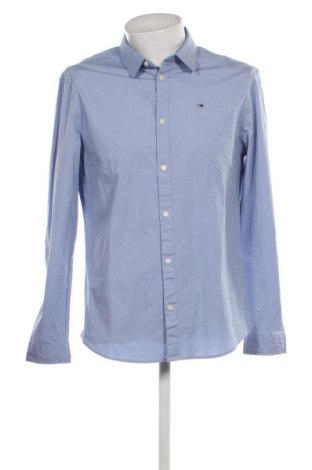 Мъжка риза Tommy Jeans, Размер XL, Цвят Син, Цена 138,00 лв.