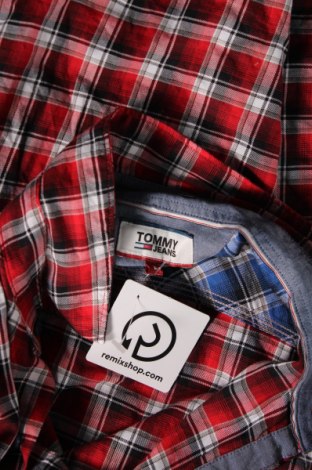 Ανδρικό πουκάμισο Tommy Jeans, Μέγεθος L, Χρώμα Πολύχρωμο, Τιμή 33,40 €