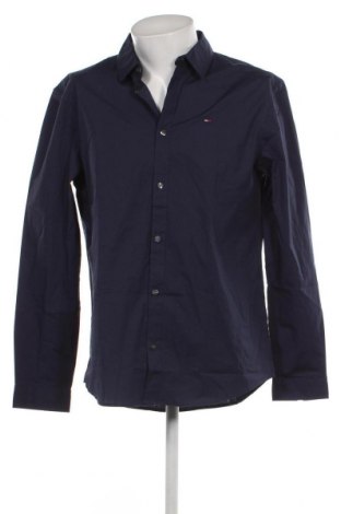 Ανδρικό πουκάμισο Tommy Jeans, Μέγεθος XL, Χρώμα Μπλέ, Τιμή 75,00 €