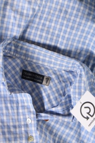 Ανδρικό πουκάμισο Tramontana, Μέγεθος S, Χρώμα Μπλέ, Τιμή 4,31 €