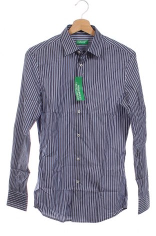 Мъжка риза United Colors Of Benetton, Размер XS, Цвят Сив, Цена 21,60 лв.