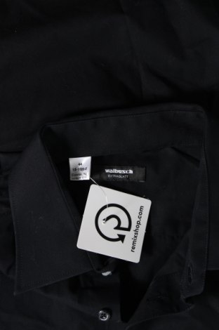 Ανδρικό πουκάμισο Walbusch, Μέγεθος XL, Χρώμα Μαύρο, Τιμή 9,65 €