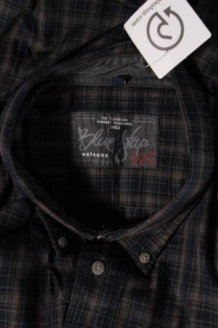 Ανδρικό πουκάμισο Watson's, Μέγεθος 5XL, Χρώμα Μπλέ, Τιμή 39,20 €