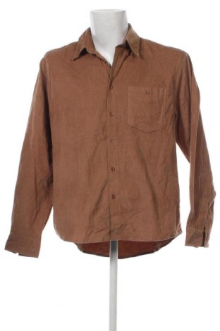 Ανδρικό πουκάμισο Watson's, Μέγεθος L, Χρώμα Καφέ, Τιμή 3,42 €