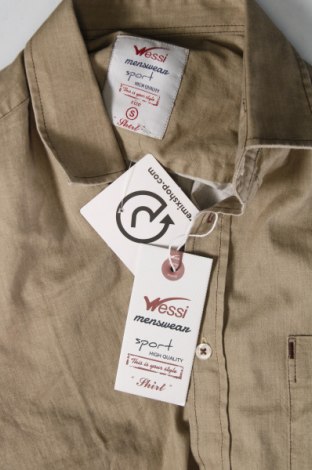Pánska košeľa  Wessi, Veľkosť S, Farba Béžová, Cena  23,46 €