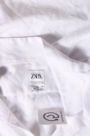 Ανδρικό πουκάμισο Zara, Μέγεθος L, Χρώμα Λευκό, Τιμή 12,37 €