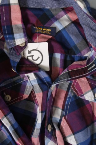 Мъжка риза Zara, Размер S, Цвят Многоцветен, Цена 7,41 лв.