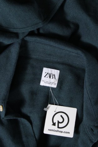 Ανδρικό πουκάμισο Zara, Μέγεθος L, Χρώμα Μπλέ, Τιμή 11,66 €