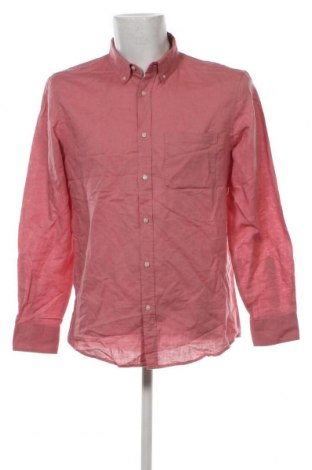Мъжка риза Zara, Размер L, Цвят Розов, Цена 24,00 лв.