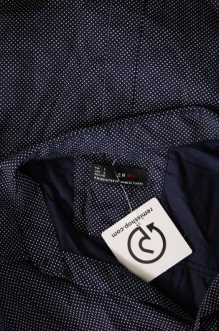 Мъжка риза Zara Man, Размер L, Цвят Син, Цена 24,00 лв.