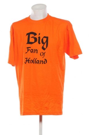 Мъжка тениска, Размер XL, Цвят Оранжев, Цена 7,80 лв.