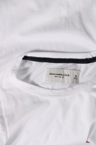 Мъжка тениска Abercrombie & Fitch, Размер M, Цвят Бял, Цена 52,00 лв.