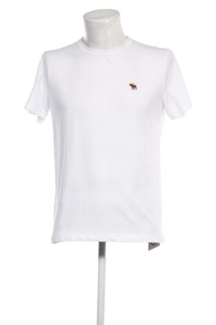 Мъжка тениска Abercrombie & Fitch, Размер M, Цвят Бял, Цена 52,00 лв.