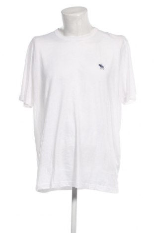 Мъжка тениска Abercrombie & Fitch, Размер XXL, Цвят Бял, Цена 50,44 лв.