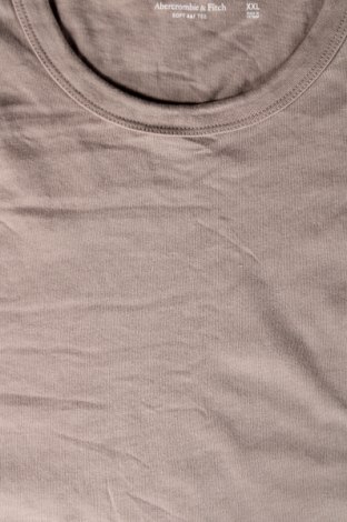 Мъжка тениска Abercrombie & Fitch, Размер XXL, Цвят Бежов, Цена 52,00 лв.
