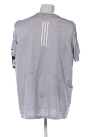 Ανδρικό t-shirt Adidas, Μέγεθος XXL, Χρώμα Γκρί, Τιμή 35,88 €