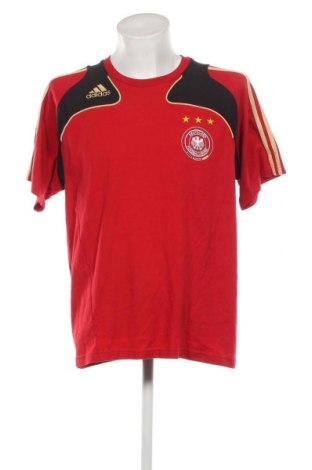 Ανδρικό t-shirt Adidas, Μέγεθος L, Χρώμα Κόκκινο, Τιμή 12,37 €