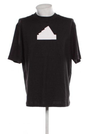 Мъжка тениска Adidas, Размер L, Цвят Черен, Цена 58,00 лв.