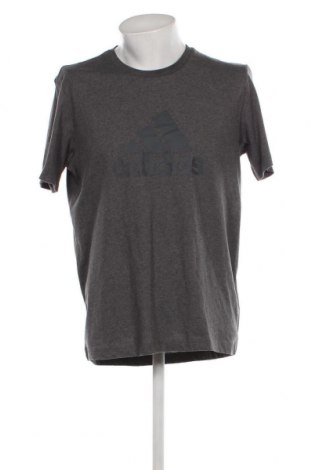 Ανδρικό t-shirt Adidas, Μέγεθος L, Χρώμα Γκρί, Τιμή 29,90 €