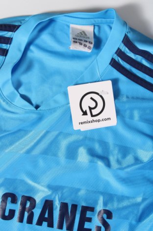 Herren T-Shirt Adidas, Größe L, Farbe Blau, Preis 10,02 €