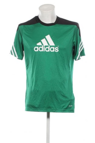 Męski T-shirt Adidas, Rozmiar L, Kolor Zielony, Cena 76,77 zł