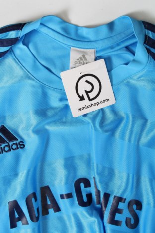 Herren T-Shirt Adidas, Größe L, Farbe Blau, Preis € 16,70