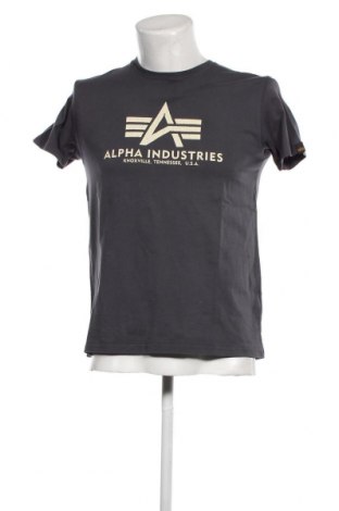 Herren T-Shirt Alpha Industries, Größe M, Farbe Grau, Preis € 26,80