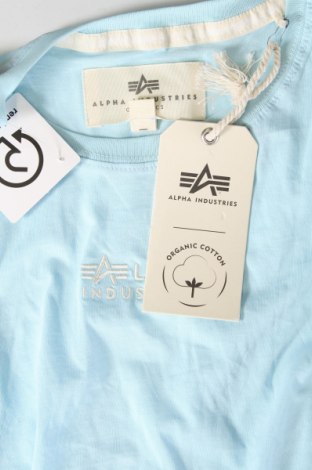 Pánske tričko  Alpha Industries, Veľkosť XXL, Farba Modrá, Cena  26,80 €