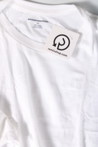Ανδρικό t-shirt Amazon Essentials, Μέγεθος M, Χρώμα Λευκό, Τιμή 10,82 €