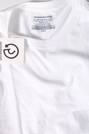 Ανδρικό t-shirt Amazon Essentials, Μέγεθος S, Χρώμα Λευκό, Τιμή 10,82 €