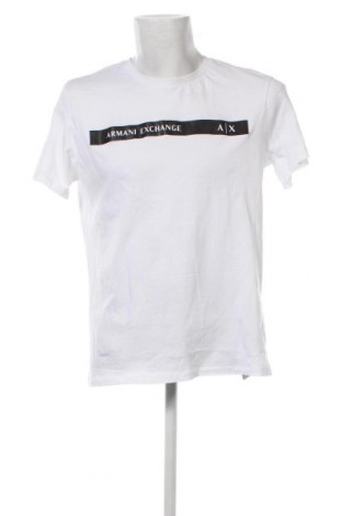 Tricou de bărbați Armani Exchange, Mărime XL, Culoare Alb, Preț 223,68 Lei