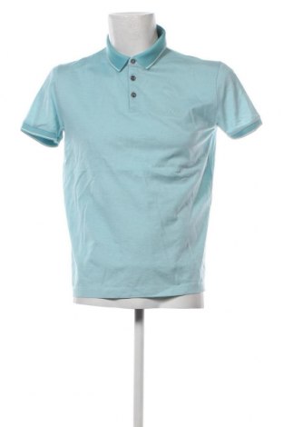 Мъжка тениска BOSS, Размер M, Цвят Син, Цена 88,31 лв.