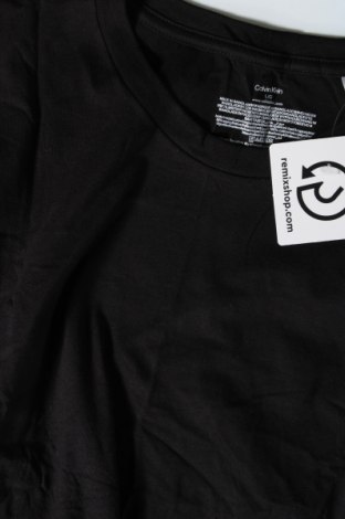 Męski T-shirt Calvin Klein, Rozmiar L, Kolor Czarny, Cena 162,88 zł