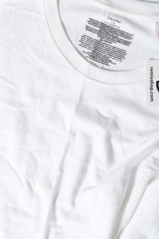 Męski T-shirt Calvin Klein, Rozmiar L, Kolor Biały, Cena 162,88 zł